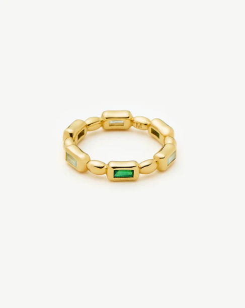 Picture of Molten Gemstone Band Ring