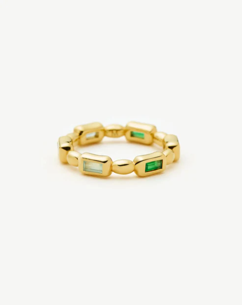 Picture of Molten Gemstone Band Ring